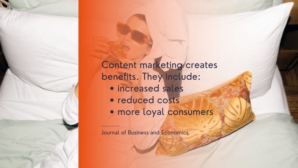 Content Marketing verbessert die Kundentreue und direkte Buchungen